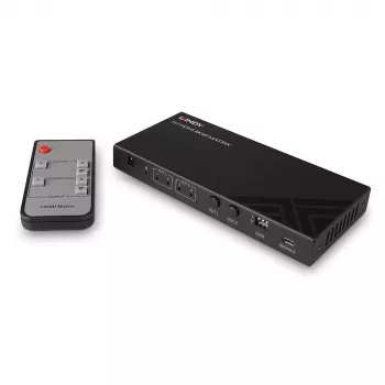 Lindy 38313 przełącznik matrycowy AV przełącznik matrycowy AV 6,2 W