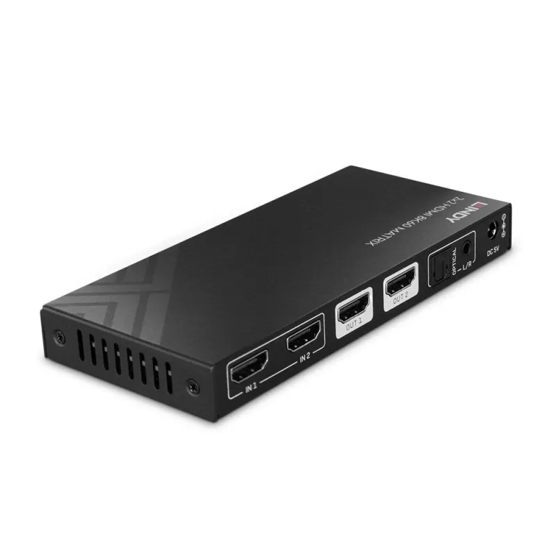 Lindy 38313 przełącznik matrycowy AV przełącznik matrycowy AV 6,2 W