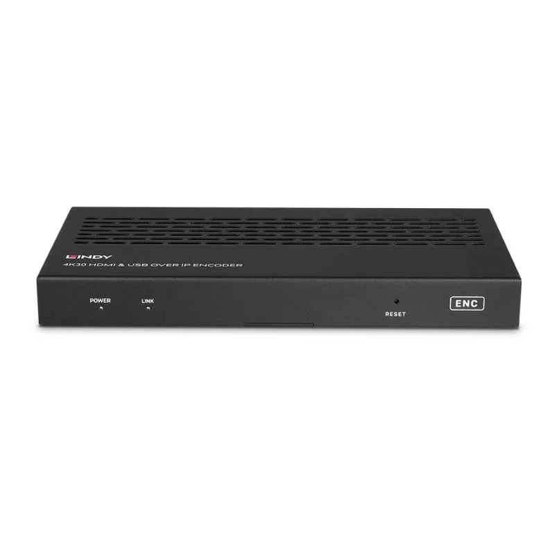 Nadajnik AV Lindy 4K30 HDMI i USB przez IP System - Enkoder 3840 x 2160 piks.