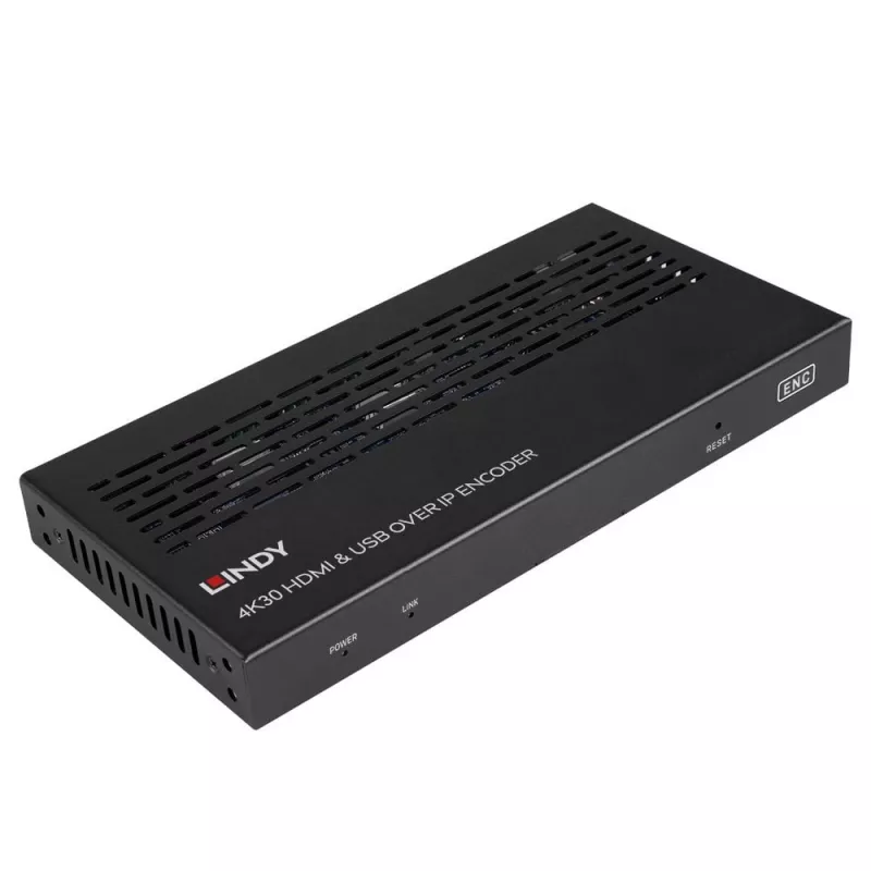 Nadajnik AV Lindy 4K30 HDMI i USB przez IP System - Enkoder 3840 x 2160 piks.