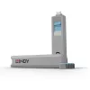 Blokada portu Lindy USB Type C zestaw kluczy 4 szt. niebieski