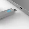 Blokada portu Lindy USB Type C zestaw kluczy 4 szt. niebieski