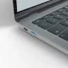 Blokada portu Lindy USB Type C zestaw kluczy 4 szt. niebieski