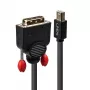 Kabel Lindy 2m Mini DisplayPort do DVI, czarny