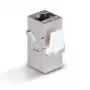 kabel sieciowy Lindy CAT 6A Female Coupler Keystone RJ-45 płaski Metallic 1 pc