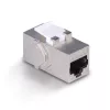 kabel sieciowy Lindy CAT 6A Female Coupler Keystone RJ-45 płaski Metallic 1 pc