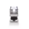 kabel sieciowy Lindy CAT 6A Female Coupler Keystone RJ-45 płaski Metallic 1 pc