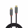 Kabel Lindy 2 m USB 3.2 typu C, 5 A PD, linia Anthra