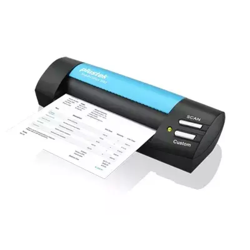 Plustek MobileOffice S602 Skaner wizytówek 1200 x 1200 DPI A6 Czarny, Niebieski