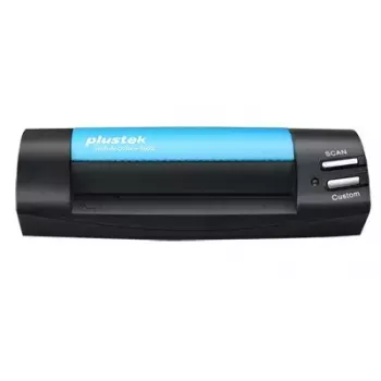 Plustek MobileOffice S602 Skaner wizytówek 1200 x 1200 DPI A6 Czarny, Niebieski
