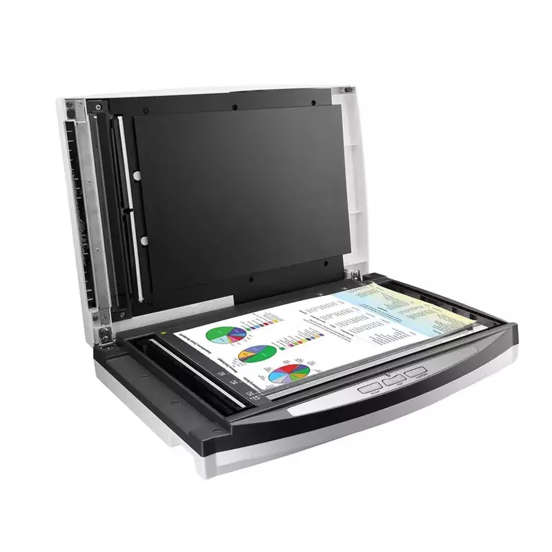 Plustek SmartOffice PL4080 Skaner ADF Flatbed i ADF 600 x 600 DPI A4 Czarny, Szary
