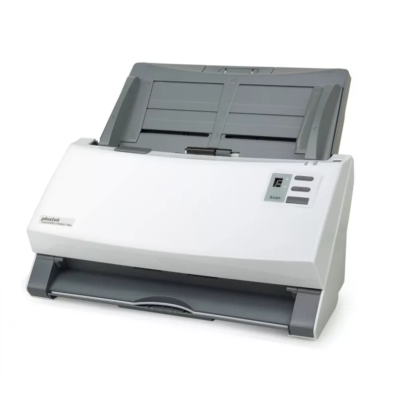 Plustek SmartOffice PS406U Plus Skaner ADF 600 x 600 DPI A4 Szary, Biały