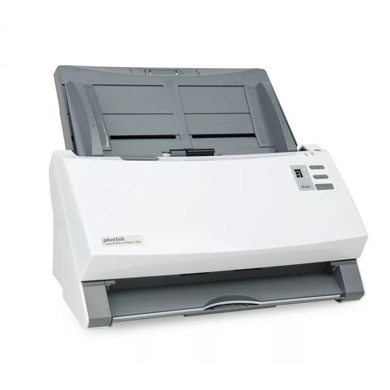 Plustek SmartOffice PS406U Plus Skaner ADF 600 x 600 DPI A4 Szary, Biały
