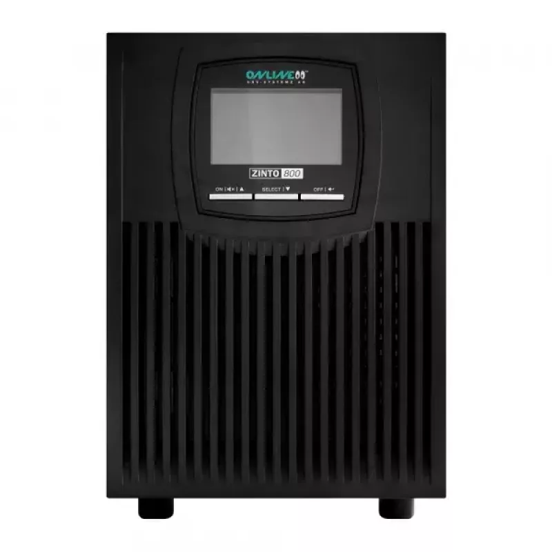 Zasilacz UPS ONLINE USV-Systeme ZINTO 800 T 0,8 kVA 720 W 8 gniazd AC