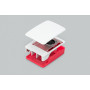 Obudowa Raspberry Pi 5, czerwono-biała, z wentylatorem (SC1159)