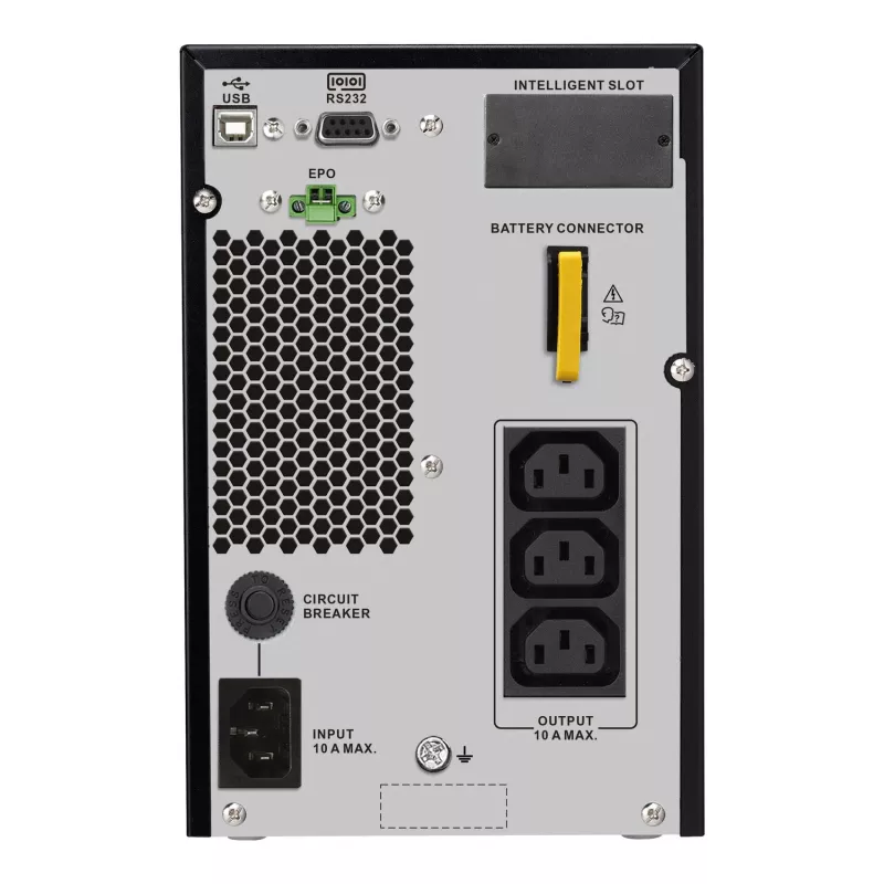 APC SRV1KI-E zasilacz awaryjny (UPS) podwójnej konwersji (Online) 1 kVA 900 W 3 gniazda AC