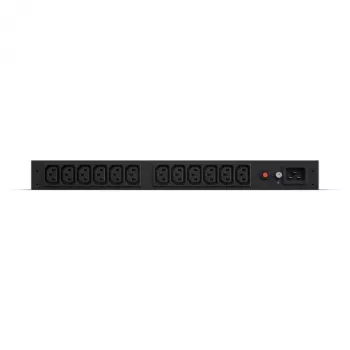 CyberPower PDU20BHVIEC12R jednostka dystrybucji zasilania (PDU) 12 gniazd AC 1U Czarny