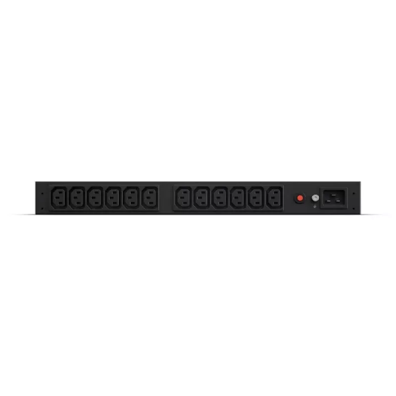 CyberPower PDU20BHVIEC12R jednostka dystrybucji zasilania (PDU) 12 gniazd AC 1U Czarny