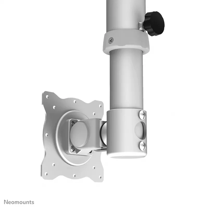 Neomounts FPMA-C025SILVER Uchwyt sufitowy do monitora/telewizora 10-30 cali - wys. 37-47 cm - uchylny