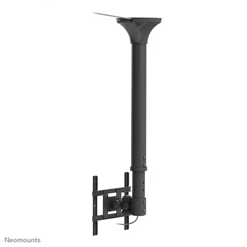 Neomounts FPMA-C200Czarny Uchwyt sufitowy do monitora/telewizora 10-40 cali - wys. 64-104 cm