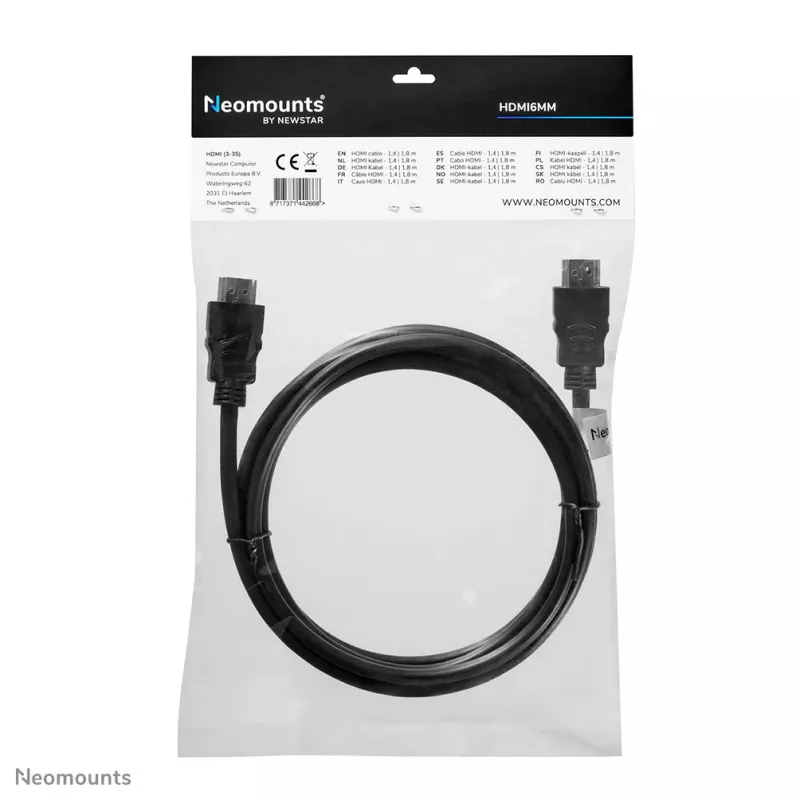 Neomounts HDMI6MM kabel HDMI - 1,8 metra