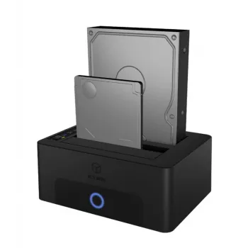 ICY BOX 2-zatokowa stacja dokująca i klonująca dla dysków SATA 2,5 lub 3,5 cala do hosta USB 3.0