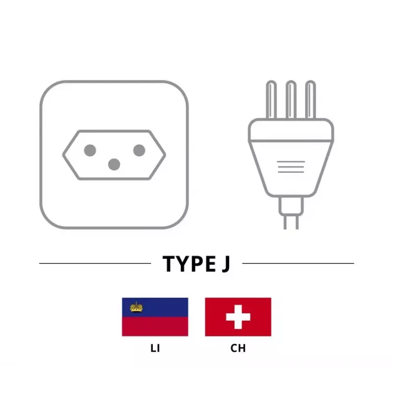 Kabel zasilający Goobay 93617 czarny 2m SEV 1011 IEC C13