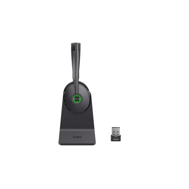 Yealink BH74 ze stojakiem UC USB-C/A Zestaw słuchawkowy