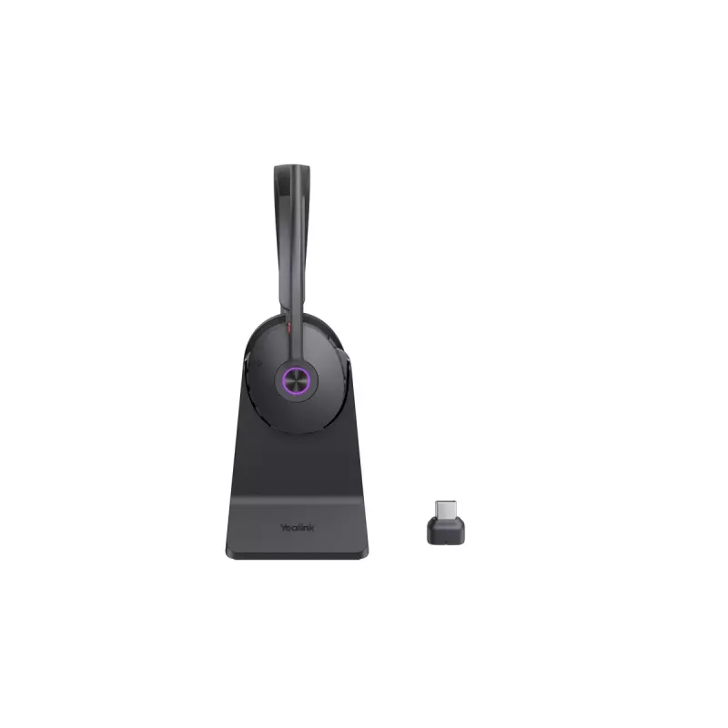Yealink BH74 ze stojakiem UC USB-C/A Zestaw słuchawkowy