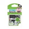 Autentyczne etykiety D1 Durable drukarki DYMO | Biały nadruk na czarnej taśmie | 12 mm x 3 m | Taśma do etykietowania do drukarek etykiet LabelManager