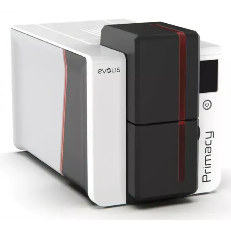 Drukarka kart plastikowych Evolis Primacy 2 — Sublimacja/termotransfer z żywicy, 300 x 1200 DPI, podajnik na 100 arkuszy, Fast Ethernet