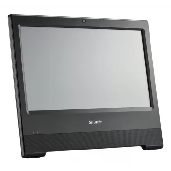 Shuttle All-In-One Barebone X50V9U3, 15,6-calowy ekran dotykowy (rezystywny), Intel i3-1315U, WiFi, IP54, bez wentylatora, praca ciągła 24/7