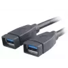 Kabel USB 2 x USB A Akasa AK-CBUB09-15BK czarny