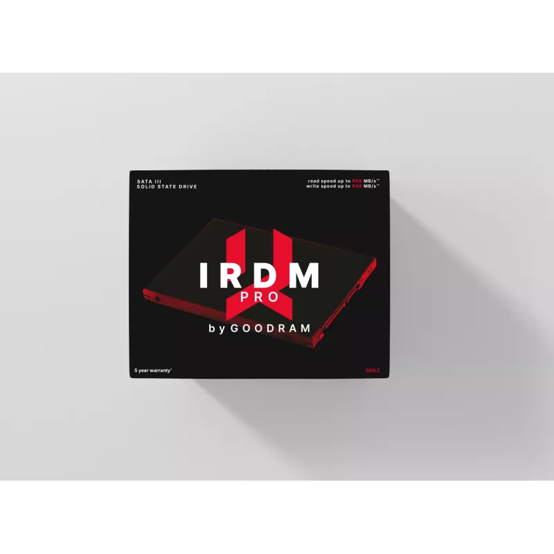 Goodram IRDM PRO gen.2 512 GB 2,5 cala Serial ATA III 3D TLC NAND