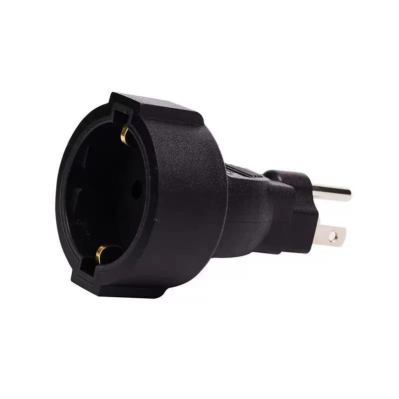 MicroConnect PETRAVEL3 przejściówka wtyczki zasilania Typ B Typ F Czarny