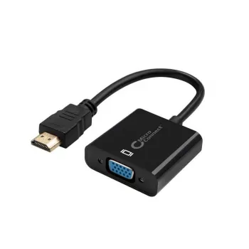 Microconnect HDMVGA2B adapter kabla wideo 0,15 m VGA (D-Sub) HDMI Type A (Standard) Czarny