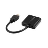 Microconnect HDMVGA2B adapter kabla wideo 0,15 m VGA (D-Sub) HDMI Type A (Standard) Czarny