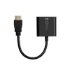 Microconnect HDMVGA2B adapter kabla wideo 0,15 m VGA (D-Sub) HDMI Type A (Standard) Czarny