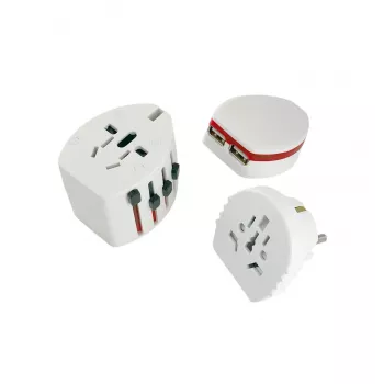 Microconnect PETRAVEL12 ładowarka do urządzeń mobilnych Uniwersalna Biała USB Wewnętrzna