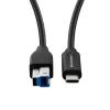 Kabel USB Microconnect USB3.1CB2 1.8m USB C USB B 5 Gbit/s Czarny