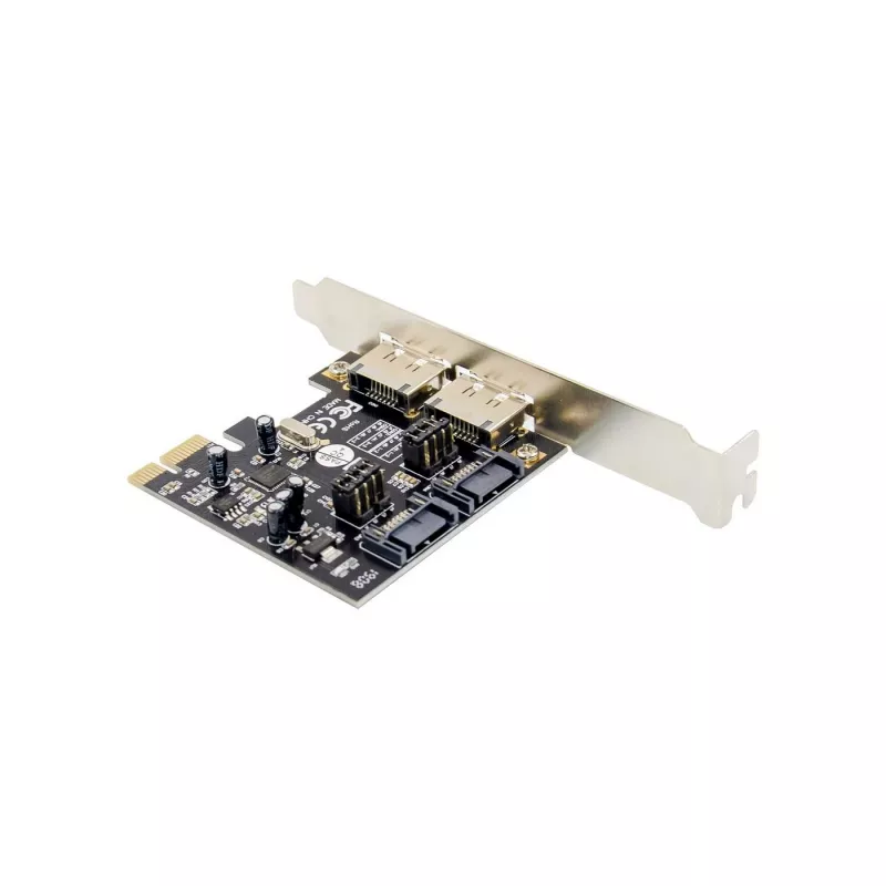 Microconnect MC-SATA3-T4 karty/adaptery interfejsów Wewnętrzny SATA