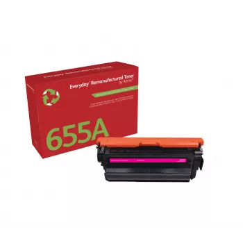 Everyday™ magenta Regenerowany Toner Xerox kompatybilny z HP 655A (CF453A), Standardowa wydajność