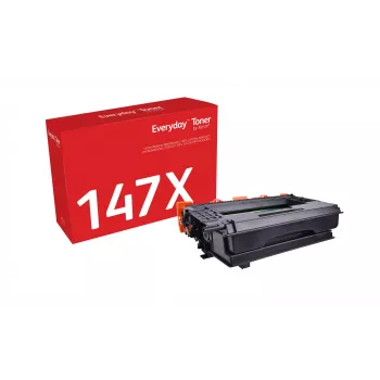 Codzienny™ Czarny Toner by Xerox kompatybilny z HP 147X (W1470X), Wysokowydajny