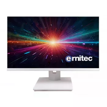 Ernitec 0070-24124-F-W monitor komputerowy 61 cm (24 cale) 1920 x 1080 pikseli Full HD LED Biały