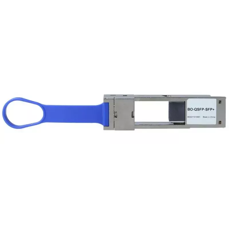 BlueOptics 00D9676-BO InfiniBand/kabel światłowodowy SFP+ QSFP pomarańczowy