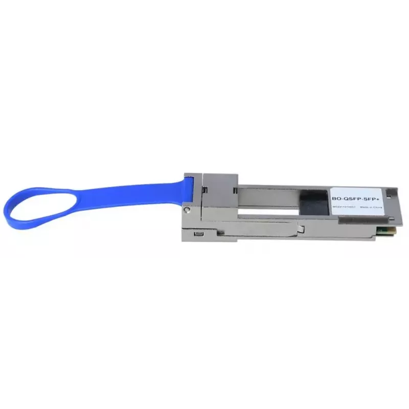 BlueOptics 00D9676-BO InfiniBand/kabel światłowodowy SFP+ QSFP pomarańczowy
