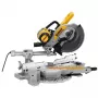 Piła ukośna DeWALT DWS727-QS, stacjonarna piła ukośnicowa, waga 22 kg, wysokość 460 mm
