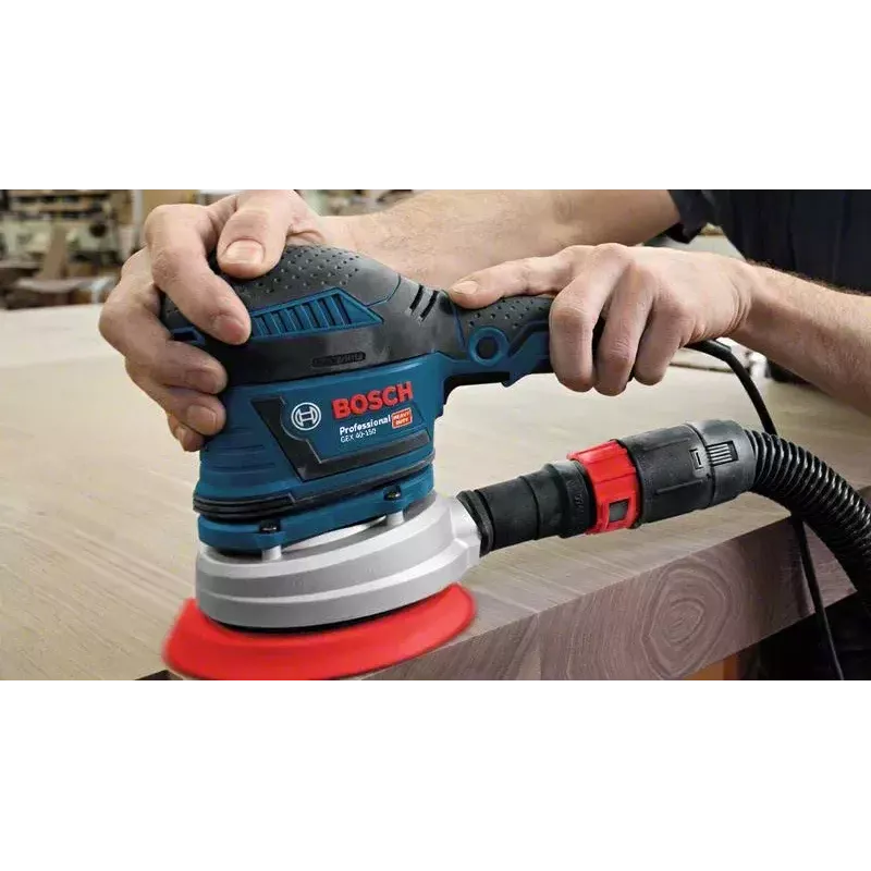 Bosch GEX 40-150 PROFESSIONAL Szlifierka tarczowa 12000 RPM 24000 OPM Czarny, Niebieski, Szary, Czerwony 400 W
