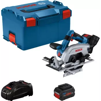 Bosch GKS 18V-57-2 L PROFESSIONAL 16.5 cm czarny, niebieski, srebrny 5000 obr./min