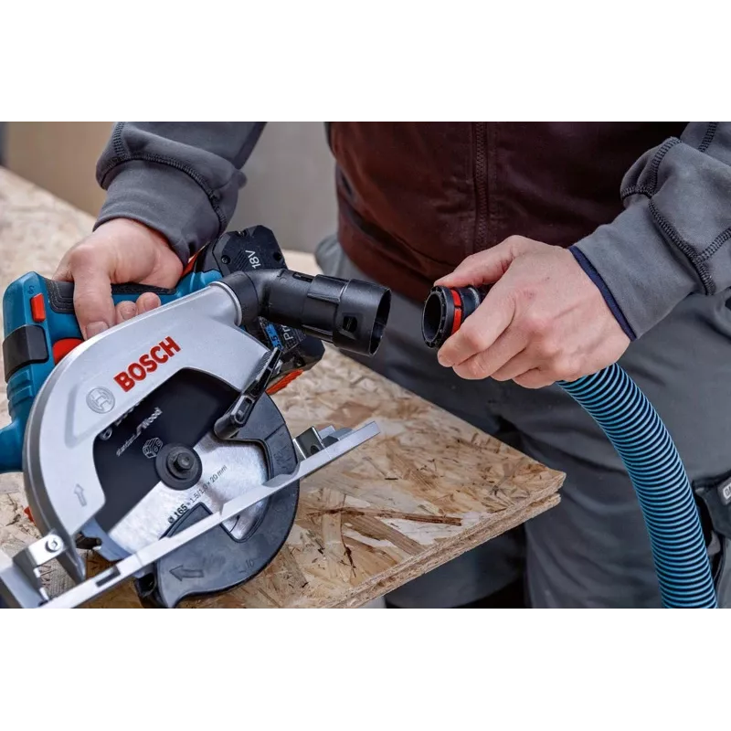Bosch GKS 18V-57-2 L PROFESSIONAL 16.5 cm czarny, niebieski, srebrny 5000 obr./min